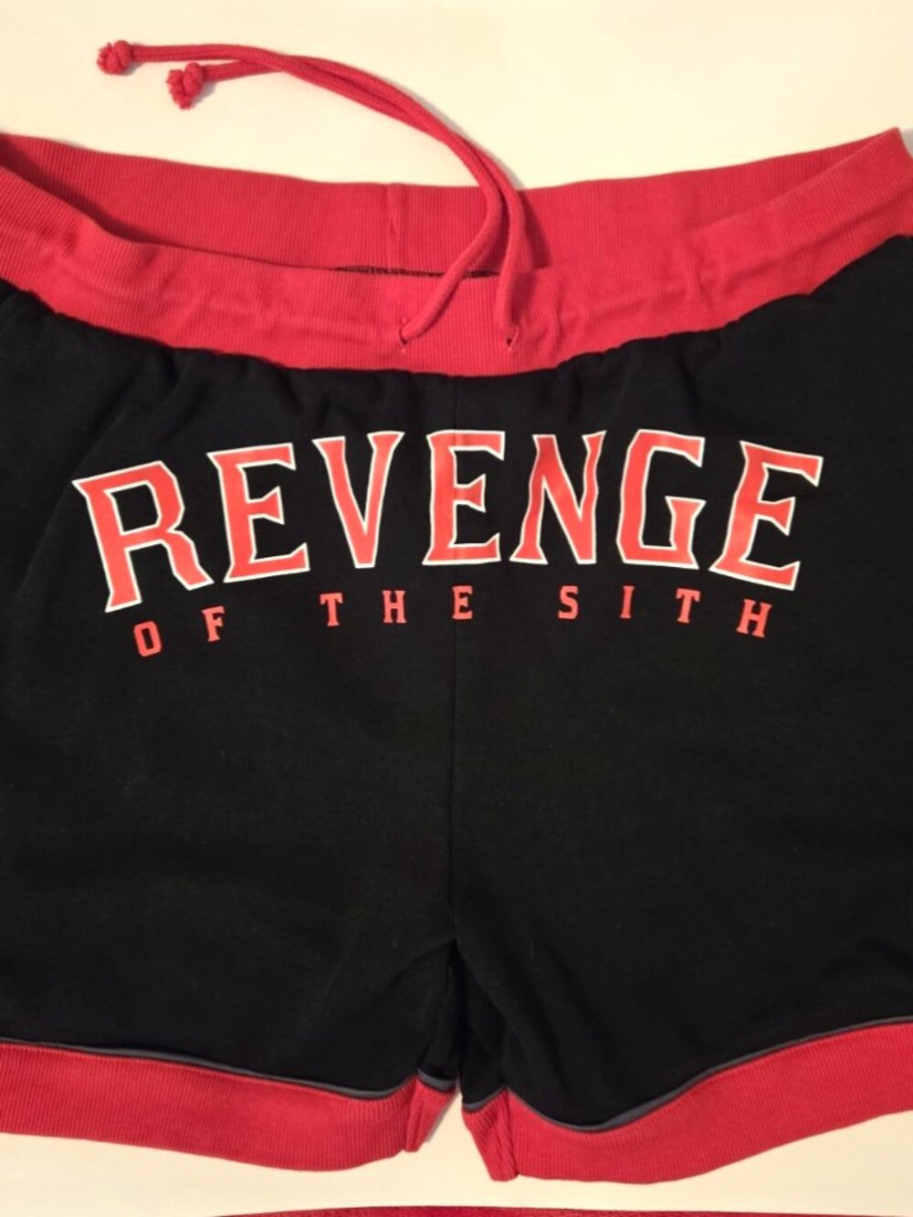 Hot Topic Star Wars Our Universe Revenge of the Sith Shorts Sith Eternal Size 2X